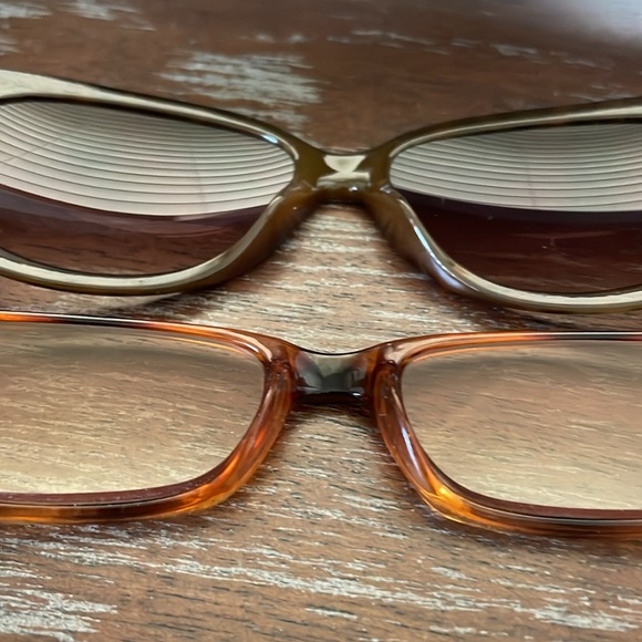 JM NY brown +2.50 readers and reader sunglasses with bifocals +2.50 - Picture 5 of 16